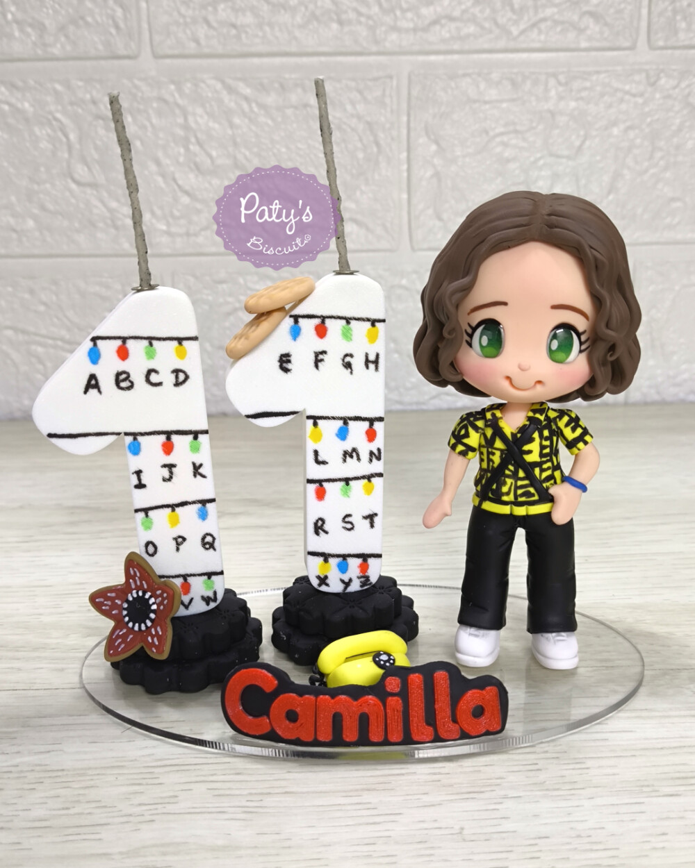 Topo com Vela Eleven / Onze - Stranger Things 3