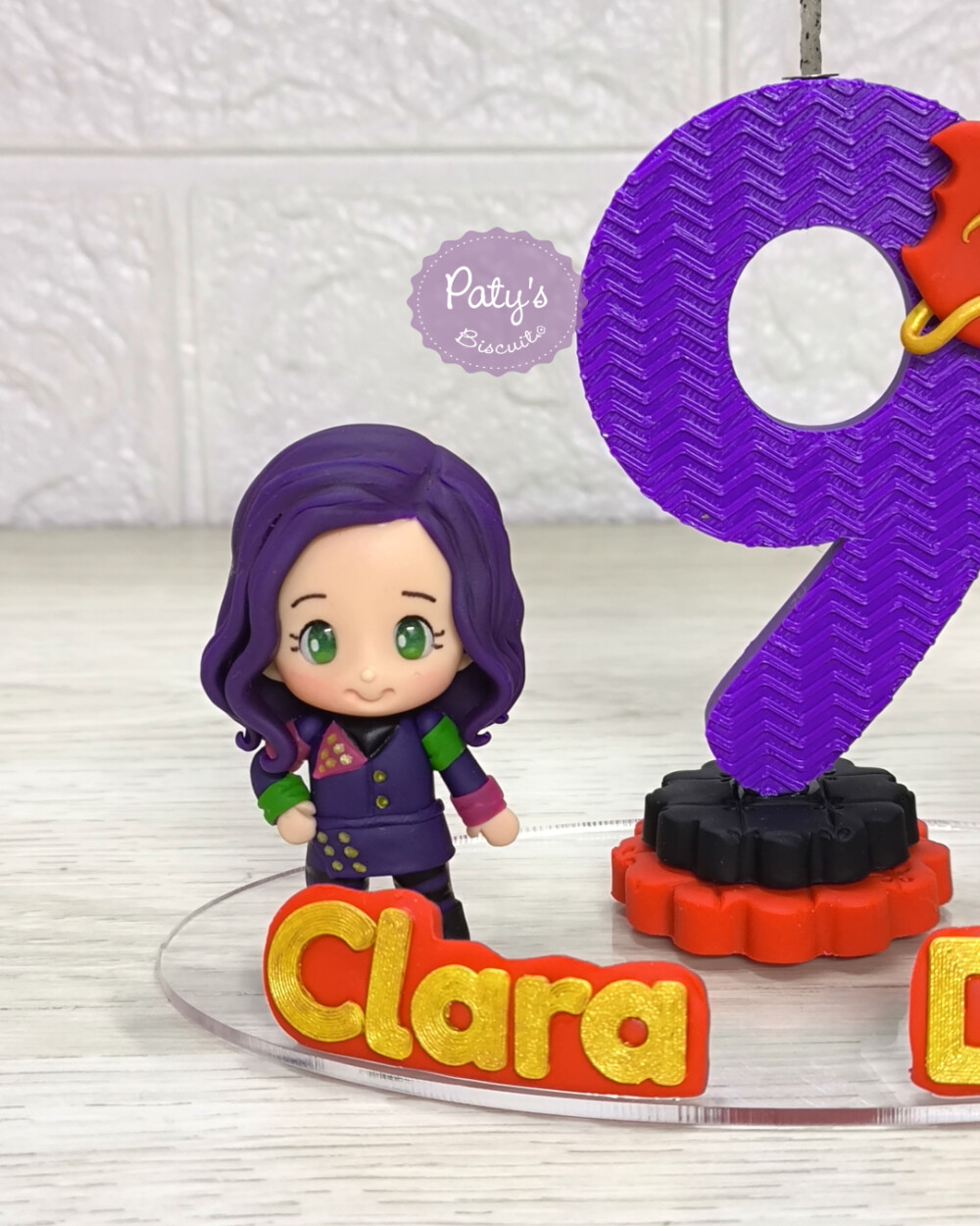 Topinho com Vela Mal e Evie - Descendentes