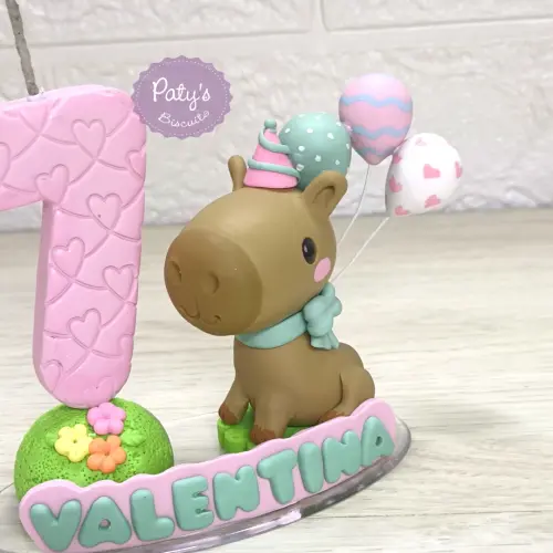 Topinho com Vela Capivara
