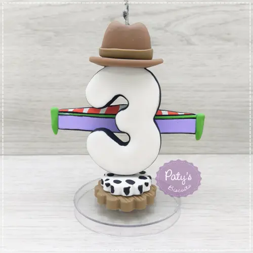 Vela decorada Toy Story Estilizada