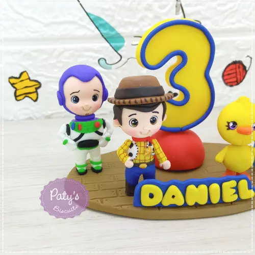 Topinho com Vela Toy Story 4 personagens
