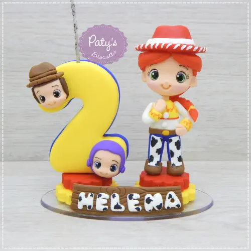 Topinho com Vela Jessie - Toy Story