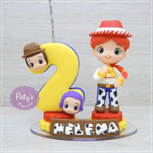 Topinho com Vela Jessie - Toy Story