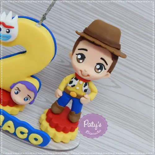Topinho com Vela Woody - Toy Story