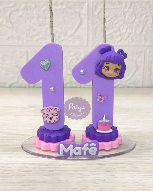 Vela decorada O Diário de uma Princesa Desastrada