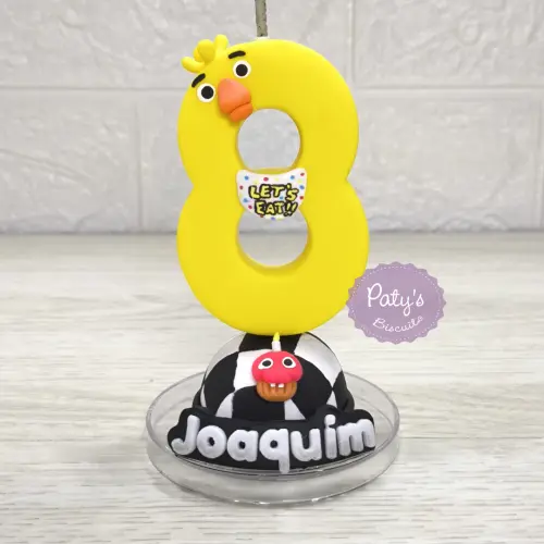 Vela decorada Chica - FNAF / Five Nights at Freddy's