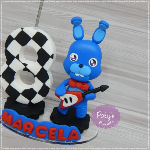 Topinho com Vela Bonnie - FNAF Adventure