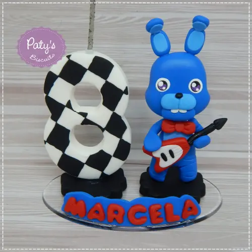 Topinho com Vela Bonnie - FNAF Adventure
