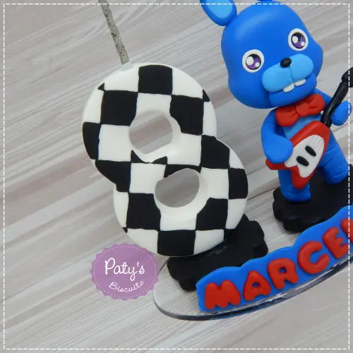 Topinho com Vela Bonnie - FNAF Adventure