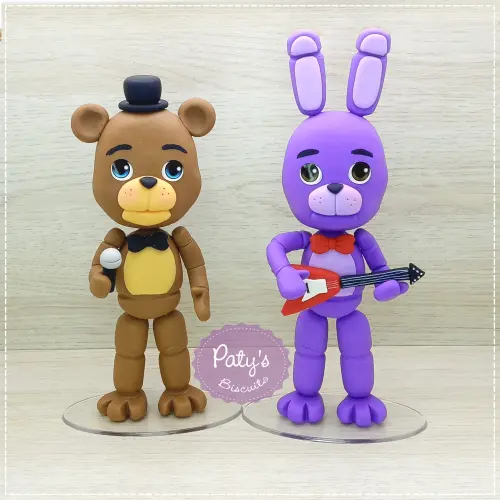 Miniatura decorativa FNAF 12cm (unitário)
