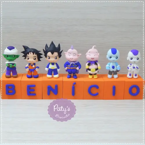 Cubos Decorados Dragon Ball Z (valor Unitário)