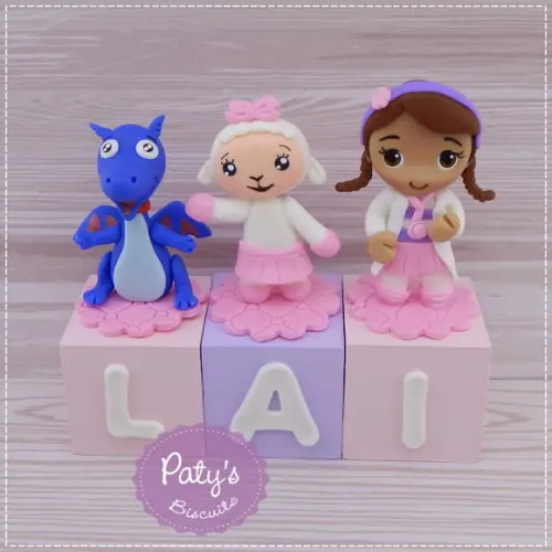Cubos Decorados Doutora Brinquedos (valor Unitário)