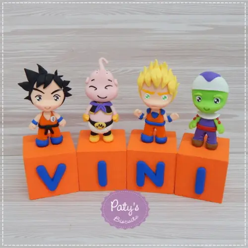 Cubos Decorados Dragon Ball Z (valor Unitário)