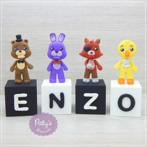 Cubos Decorados Five Nights At Freddy's / FNAF (valor Unitário)