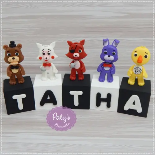 Cubos Decorados Five Nights At Freddy's / FNAF (valor Unitário)