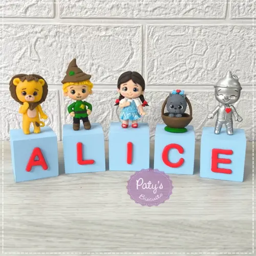 Cubos Decorados o Mágico de Oz (valor Unitário)