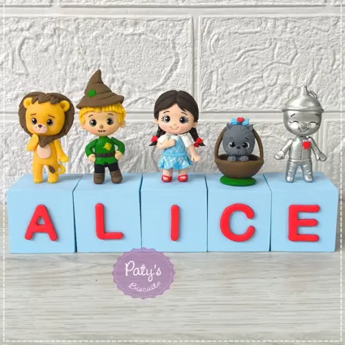 Cubos Decorados o Mágico de Oz (valor Unitário)