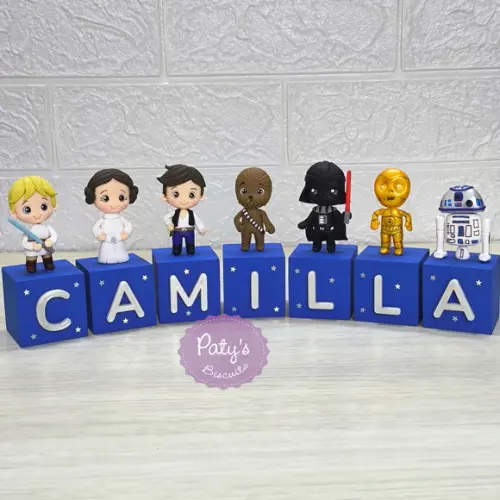 Cubos Decorados Star Wars (valor Unitário)