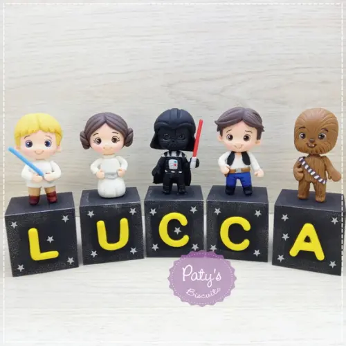 Cubos Decorados Star Wars (valor Unitário)