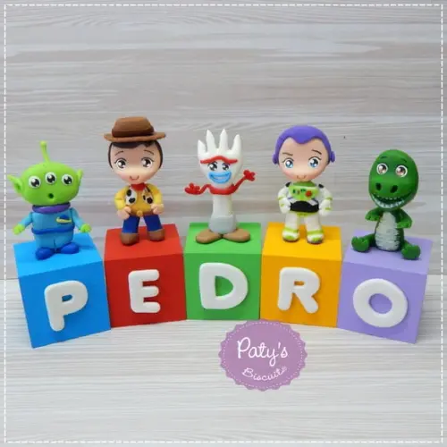 Cubos Decorados Toy Story (valor Unitário)