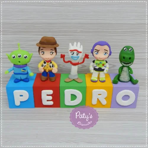 Cubos Decorados Toy Story (valor Unitário)