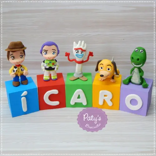 Cubos Decorados Toy Story (valor Unitário)