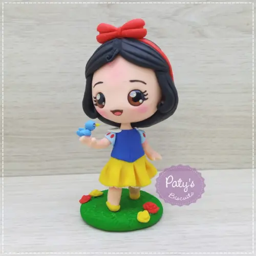Miniatura / Topo de Bolo Branca de Neve Baby