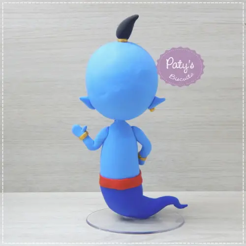 Miniatura / Topo de Bolo Gênio da Lâmpada - Aladdin (12cm)