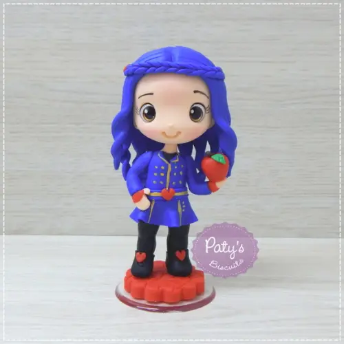 Miniatura / Topo de Bolo Evie 12cm - Descendentes