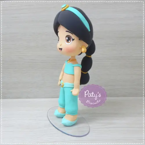 Miniatura / Topo de Bolo Jasmine - Aladdin (12cm)