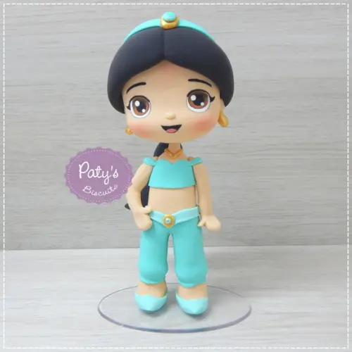 Miniatura / Topo de Bolo Jasmine - Aladdin (12cm)