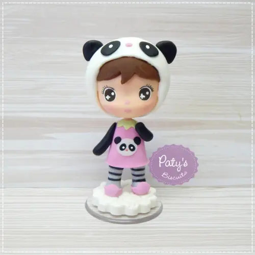 Miniatura / Topo de Bolo Metoo Panda 8cm