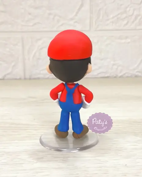 Miniatura / Topo de Bolo Mario 8cm - Super Mario Bros.