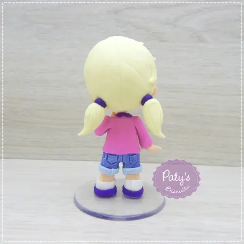 Miniatura / Topo de Bolo Polly 8cm