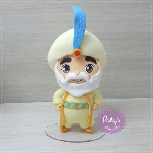 Miniatura / Topo de Bolo Sultão - Aladdin (10cm)