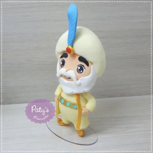 Miniatura / Topo de Bolo Sultão - Aladdin (10cm)