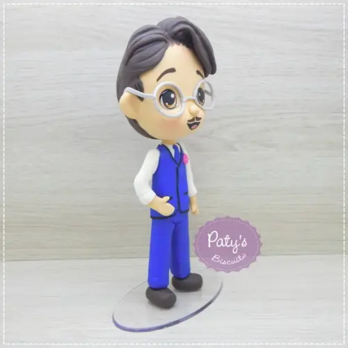 Miniatura Agustín Madrigal 12cm - Encanto