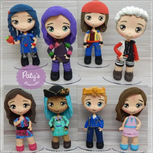 Miniatura Descendentes 12cm (Unitário)