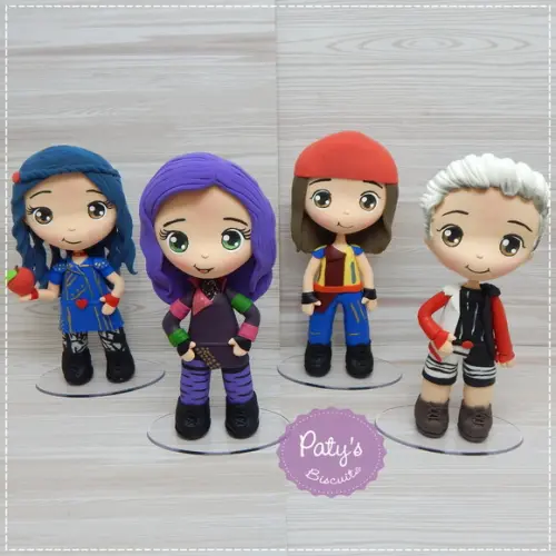 Miniatura Descendentes 12cm (Unitário)