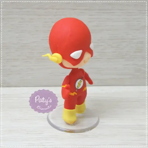 Miniatura Flash 8cm - Liga da Justiça/ Super Heróis
