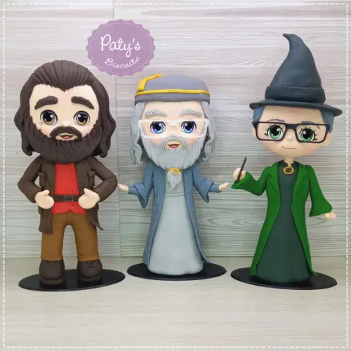 Miniatura Harry Potter 12cm (valor Unitário)