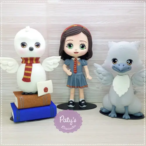 Miniatura Harry Potter 12cm (valor Unitário)