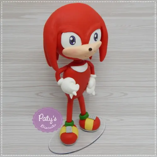 Miniatura Knuckles 12cm - Sonic The Hedgehog