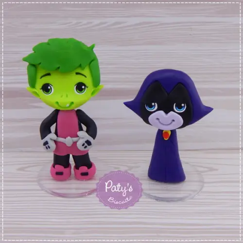 Miniatura Jovens Titãs em Ação 8cm (unitário)