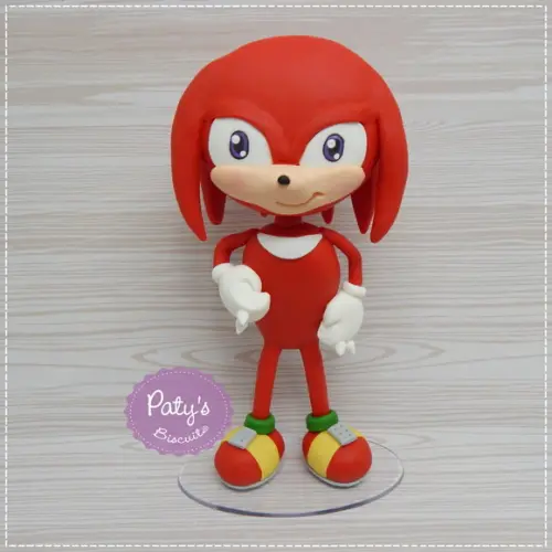 Miniatura Knuckles 12cm - Sonic The Hedgehog