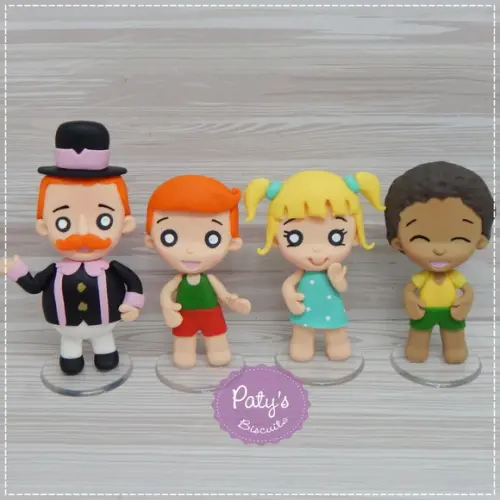 Miniatura Mundo Bita 8cm (valor unitário)
