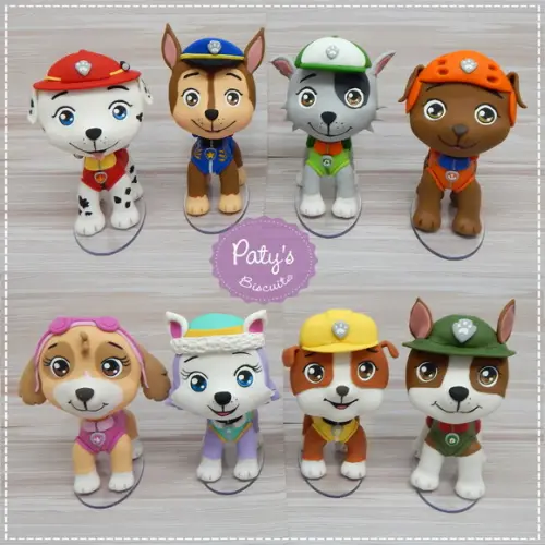 Miniatura Patrulha Canina 10cm - Valor Unitário