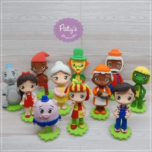 Miniatura Sítio do Pica-pau Amarelo 12cm (Unitário)