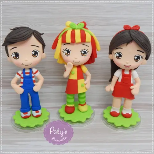 Miniatura Sítio do Pica-pau Amarelo 12cm (Unitário)