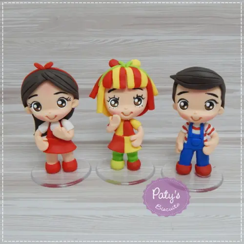 Miniatura Sítio do Pica-pau Amarelo 8cm (unitário)
